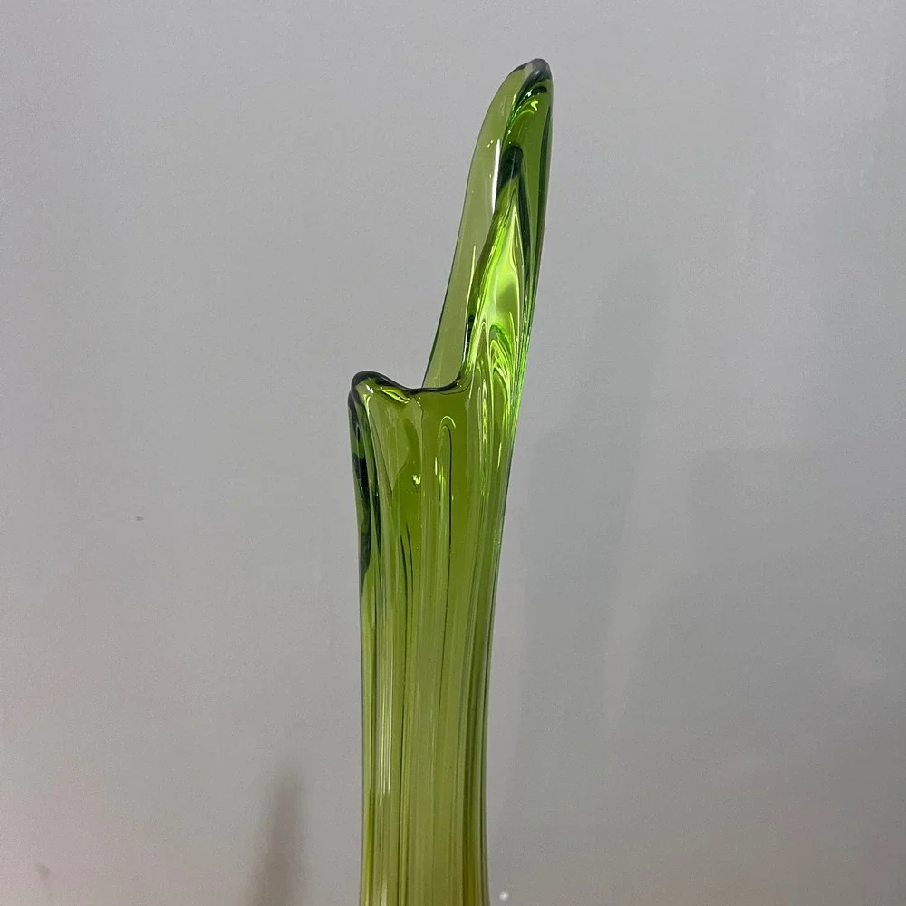 Vtg LE Smith Column Swung‎ Vase 21.5